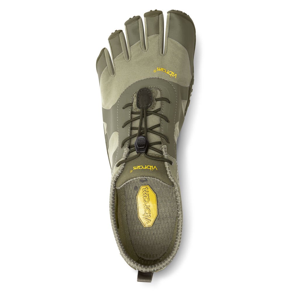 Vibram Five Fingers Womens Trail Shoes - Olive - V-Alpha - 85176-GAZJ